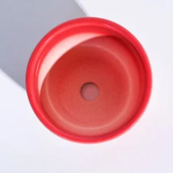 Apple Ceramic Pot (3.8 Inch Diameter)