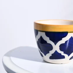 Apple Ceramic Pot (3.8 Inch Diameter)