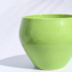 Apple Ceramic Pot (6.6 Inch Diameter)