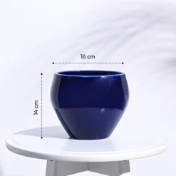 Apple Ceramic Pot (6.6 Inch Diameter)
