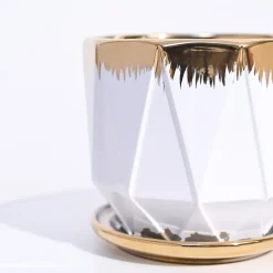 Aurelius Prism Ceramic Pot