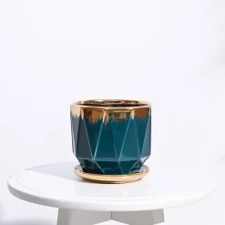 Aurelius Prism Ceramic Pot