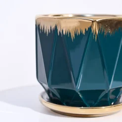 Aurelius Prism Ceramic Pot