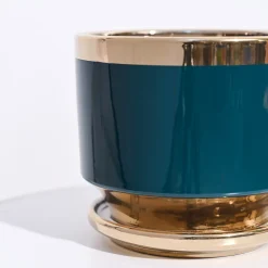 Aurelius Round Ceramic Pot