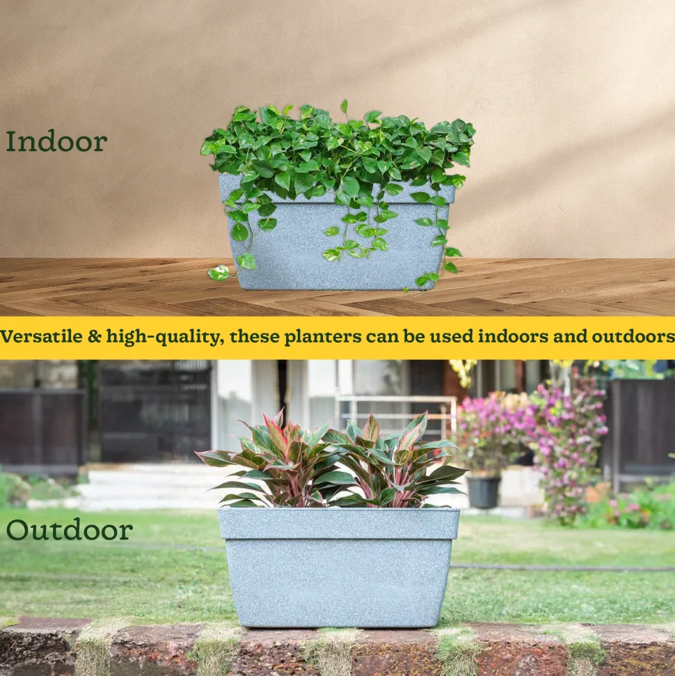 Barca Rectangle Planter