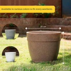 Barca Round Planter