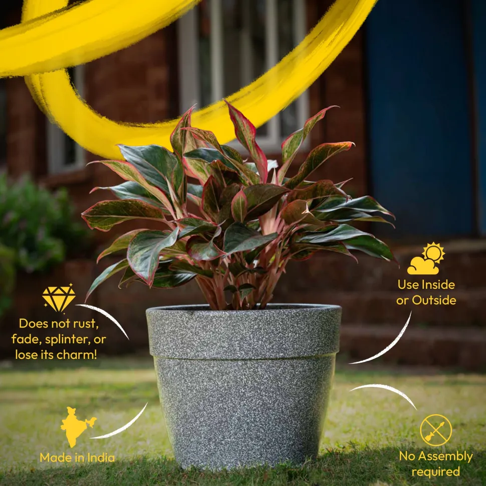Barca Round Planter
