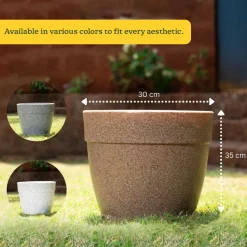 Barca Round Planter