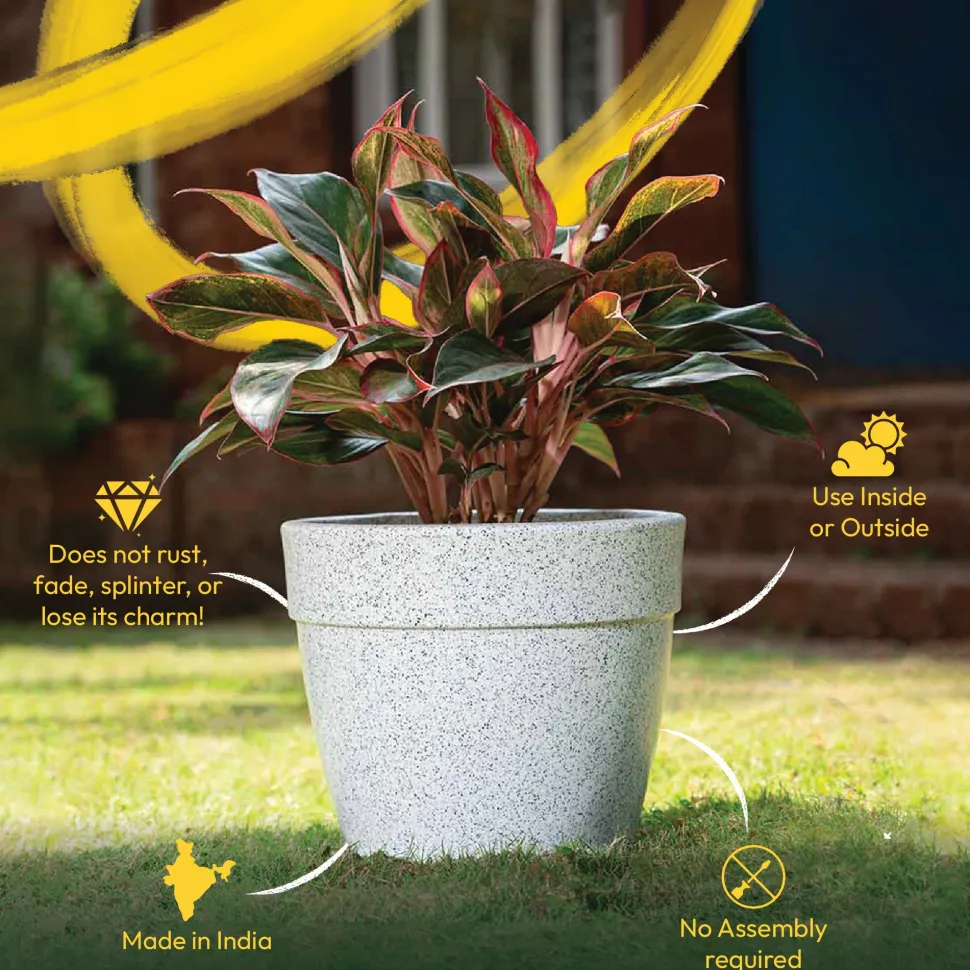 Barca Round Planter