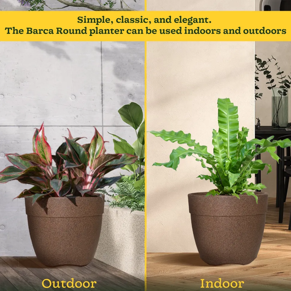 Barca Round Planter