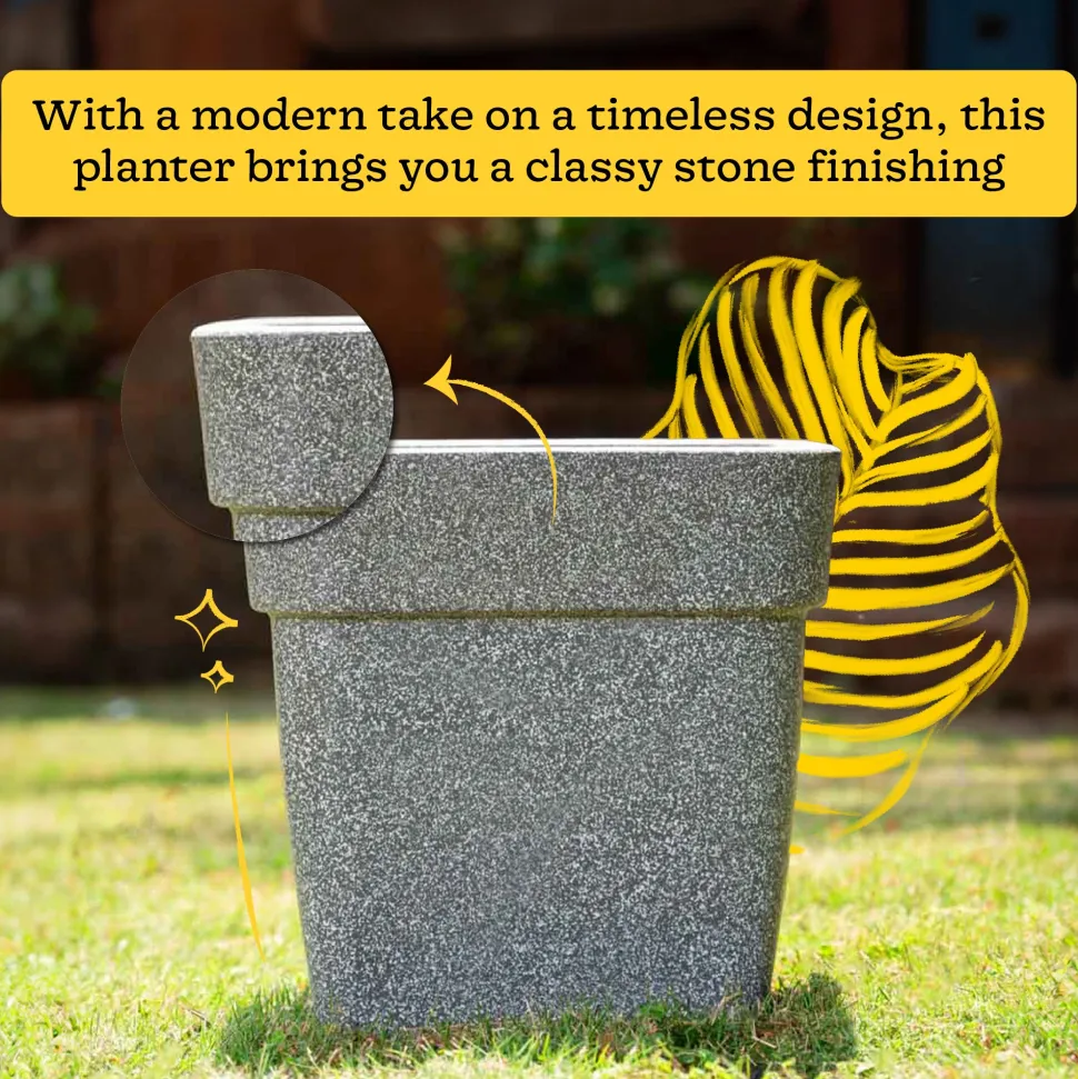 Barca Square Planter