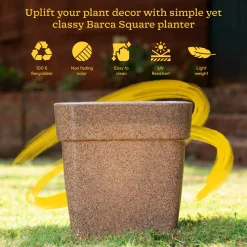Barca Square Planter