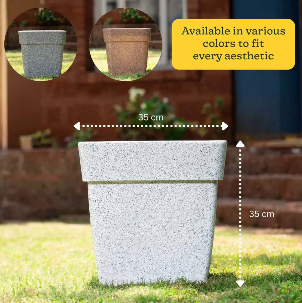 Barca Square Planter