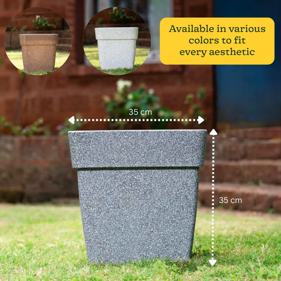 Barca Square Planter