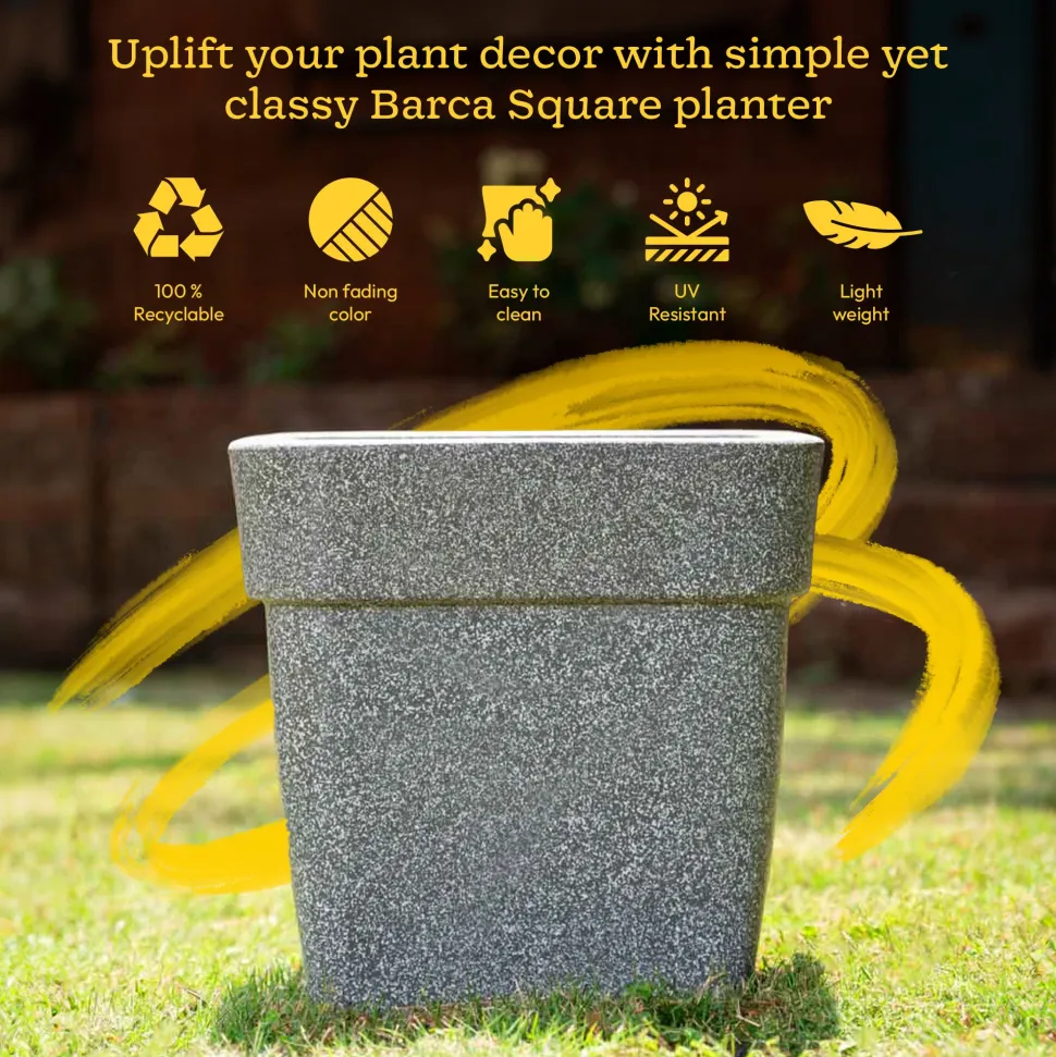Barca Square Planter
