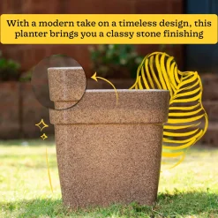 Barca Square Planter