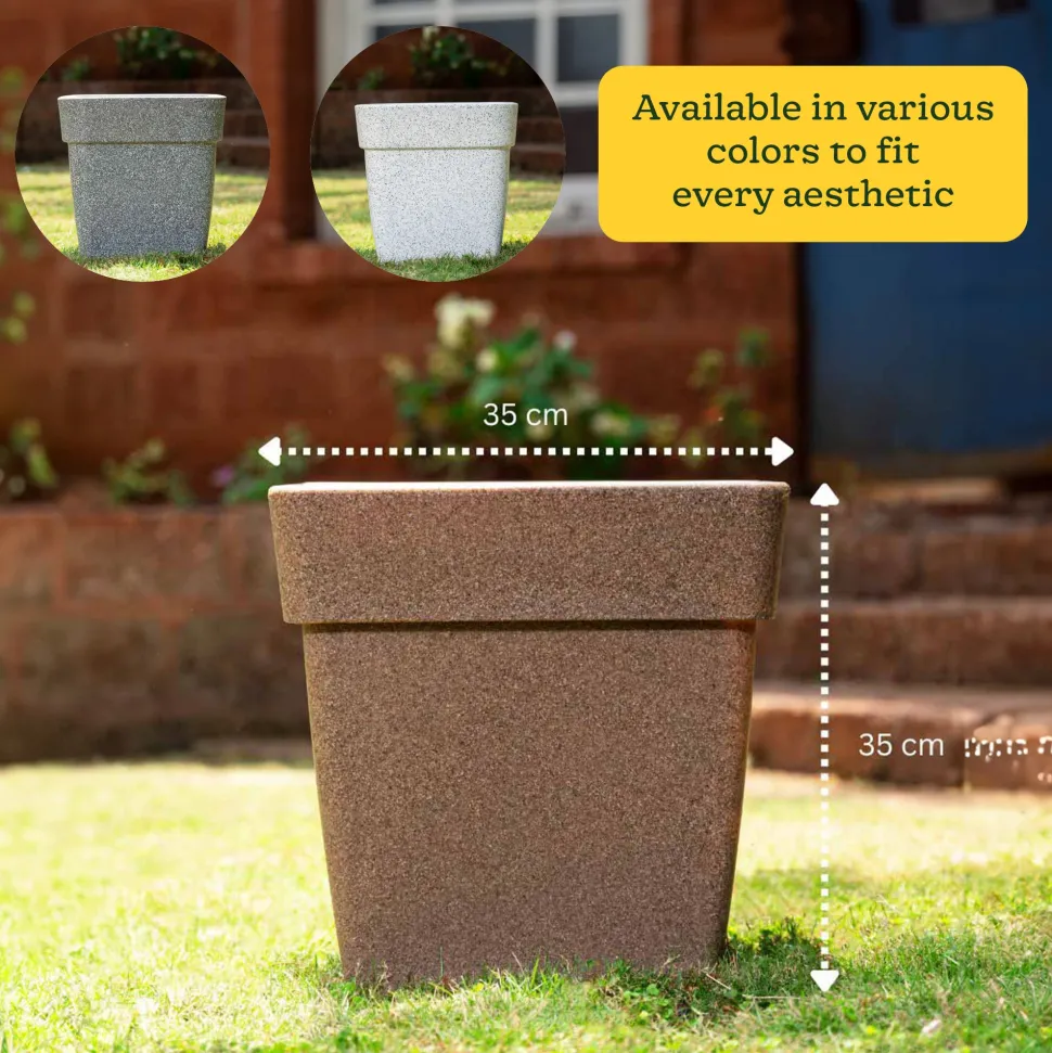 Barca Square Planter