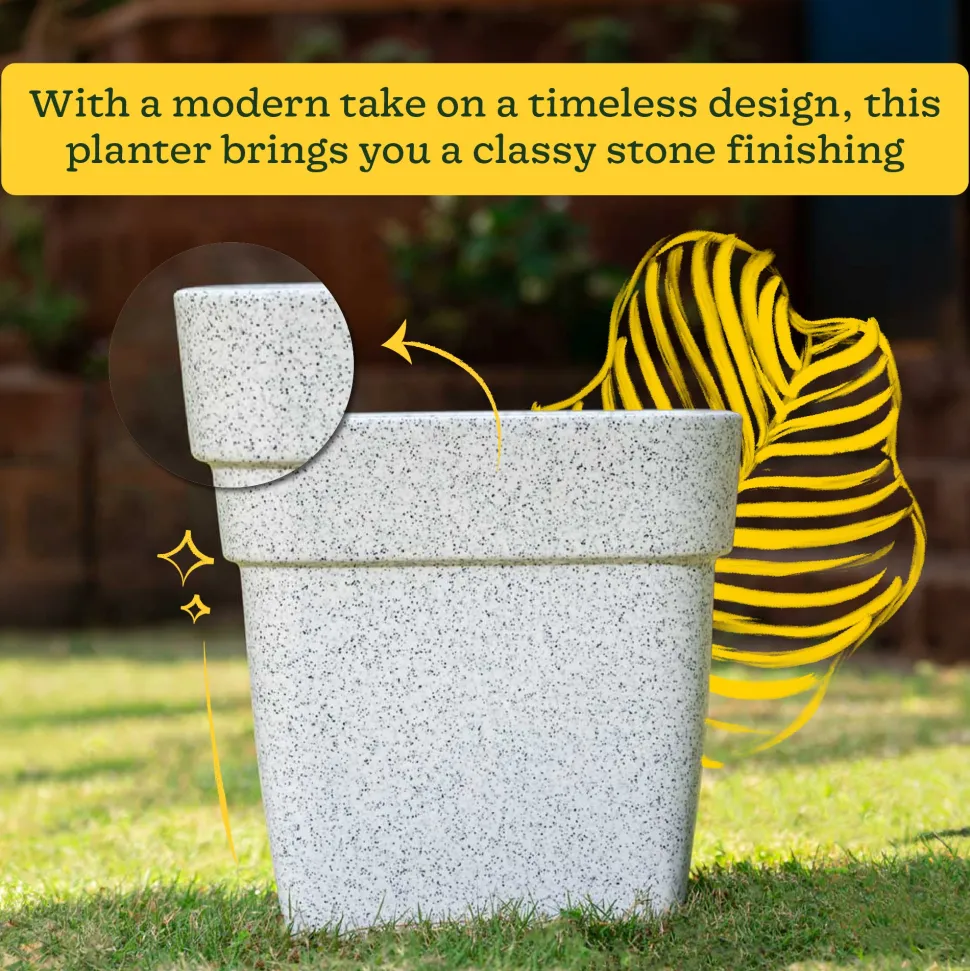 Barca Square Planter