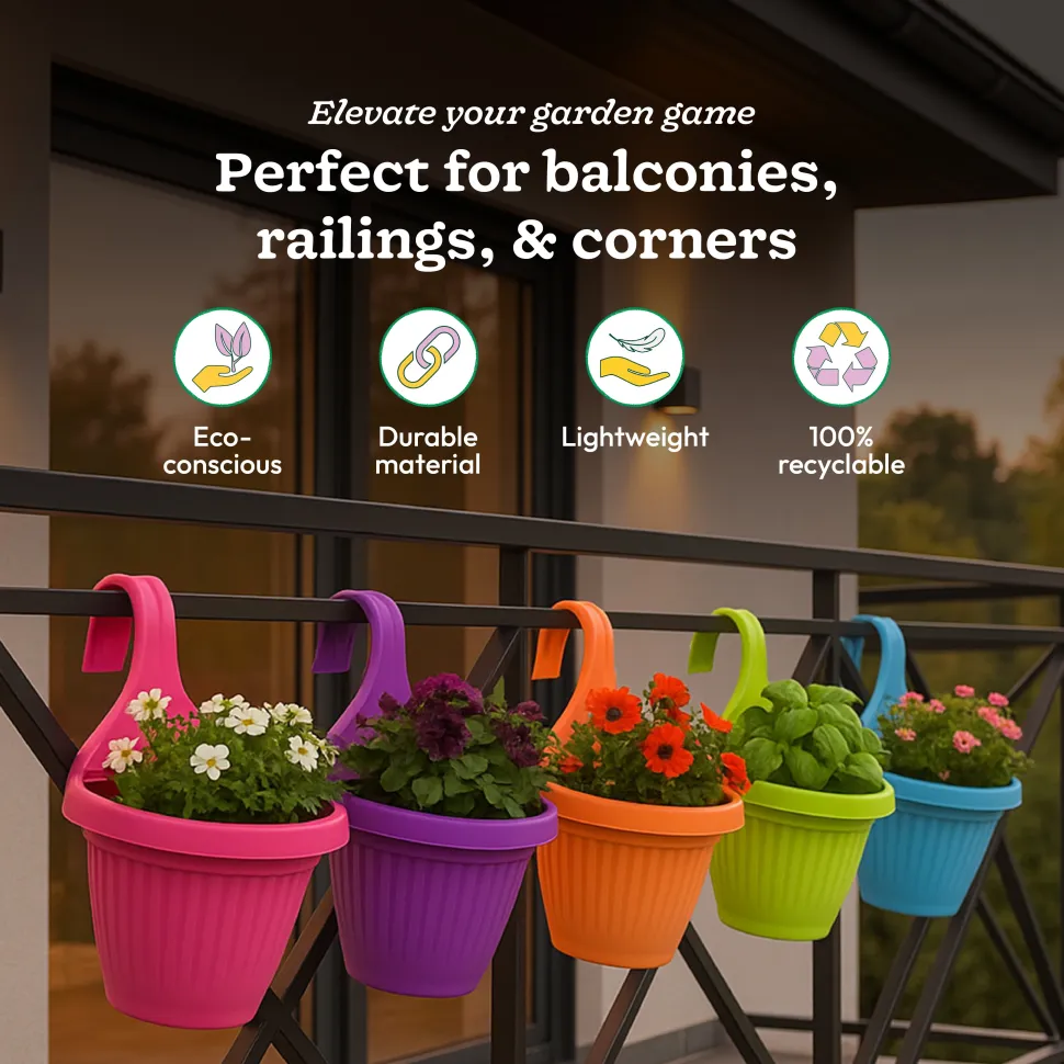 Bello hook planter (set of 5)