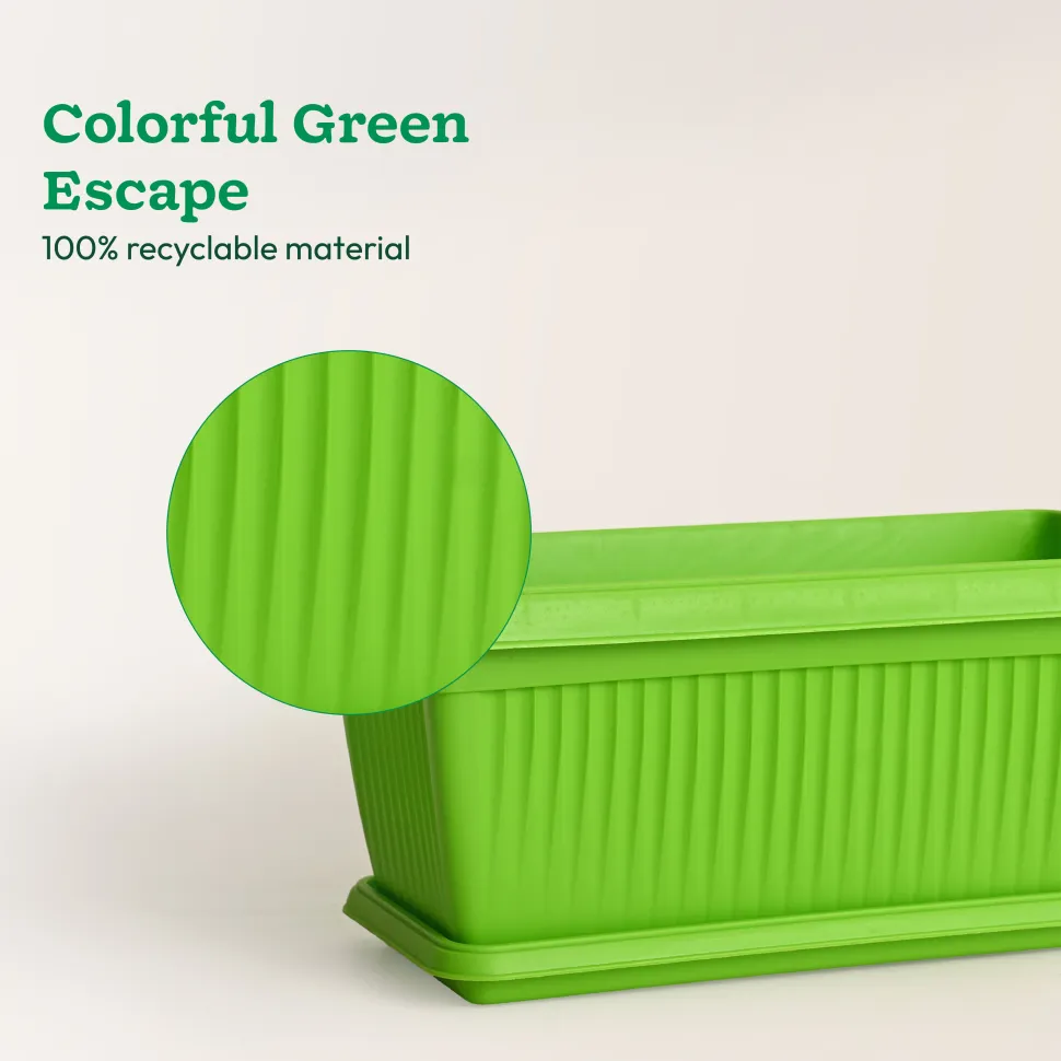 Bellow Rectangle Window Planter