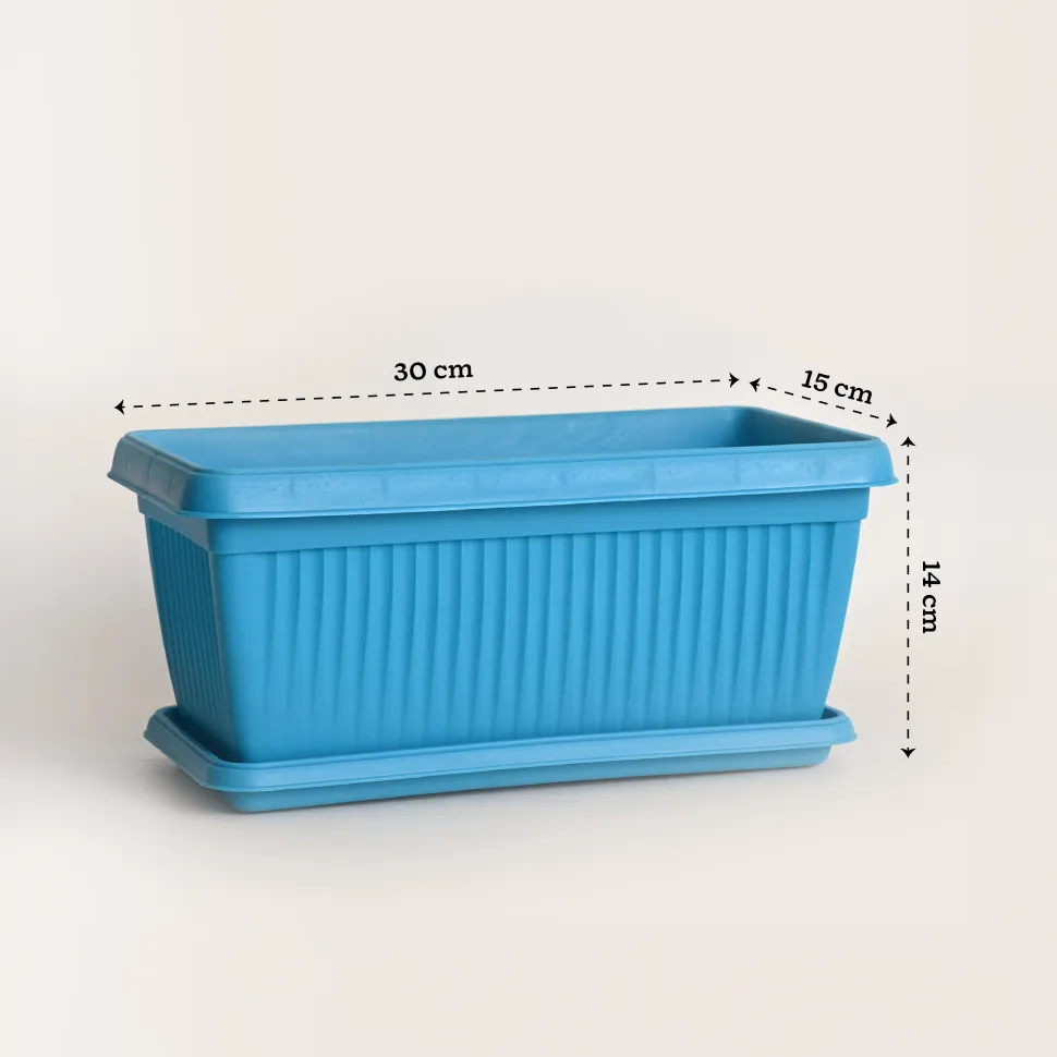 Bellow Rectangle Window Planter
