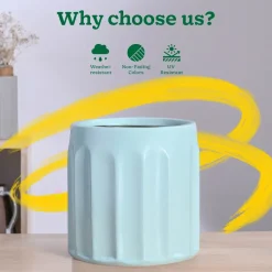 Blushing Sun Ceramic Planter