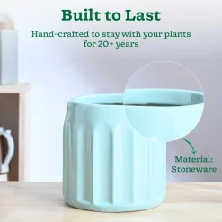 Blushing Sun Ceramic Planter