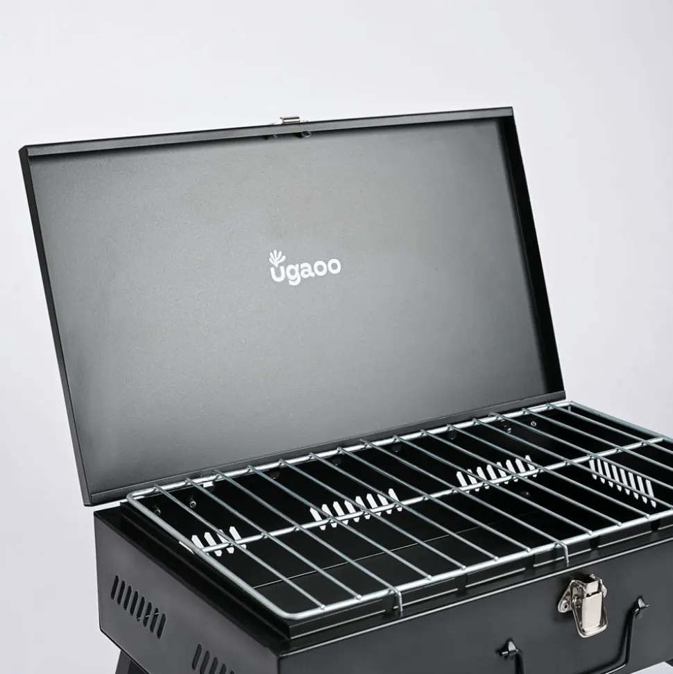 Briefcase Style Barbecue Grill