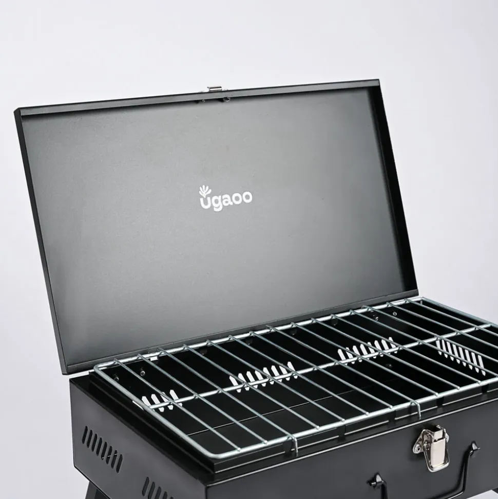 Briefcase Style Barbecue Grill