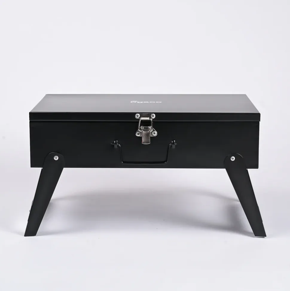 Briefcase Style Barbecue Grill