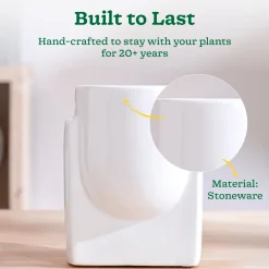 Cats are Gods Ceramic Planter