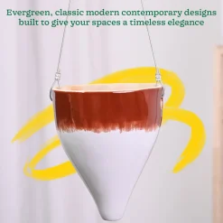 Ceramic Hanging Pot Cosmic Stone