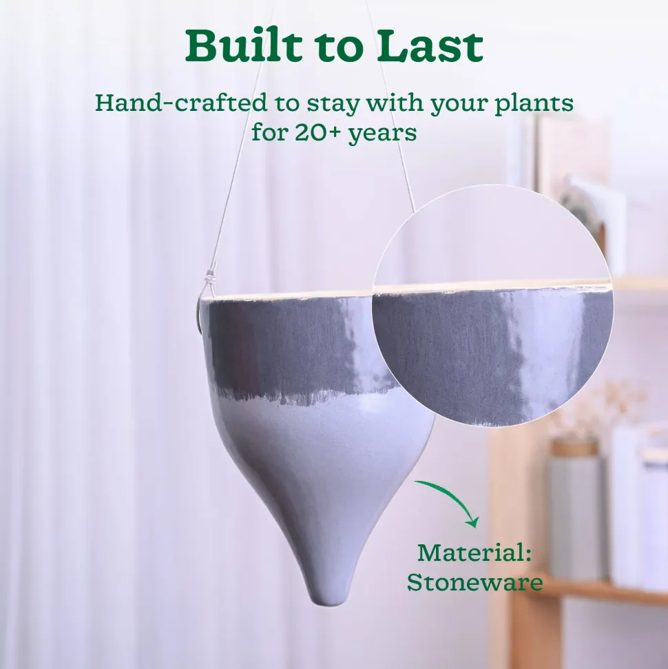 Ceramic Hanging Pot Cosmic Stone