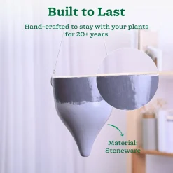 Ceramic Hanging Pot Cosmic Stone