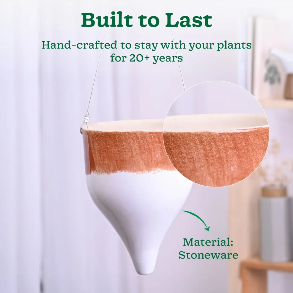Ceramic Hanging Pot Cosmic Stone