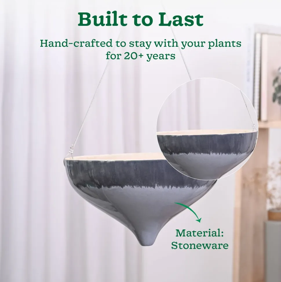 Ceramic Hanging Pot Cosmic Stone