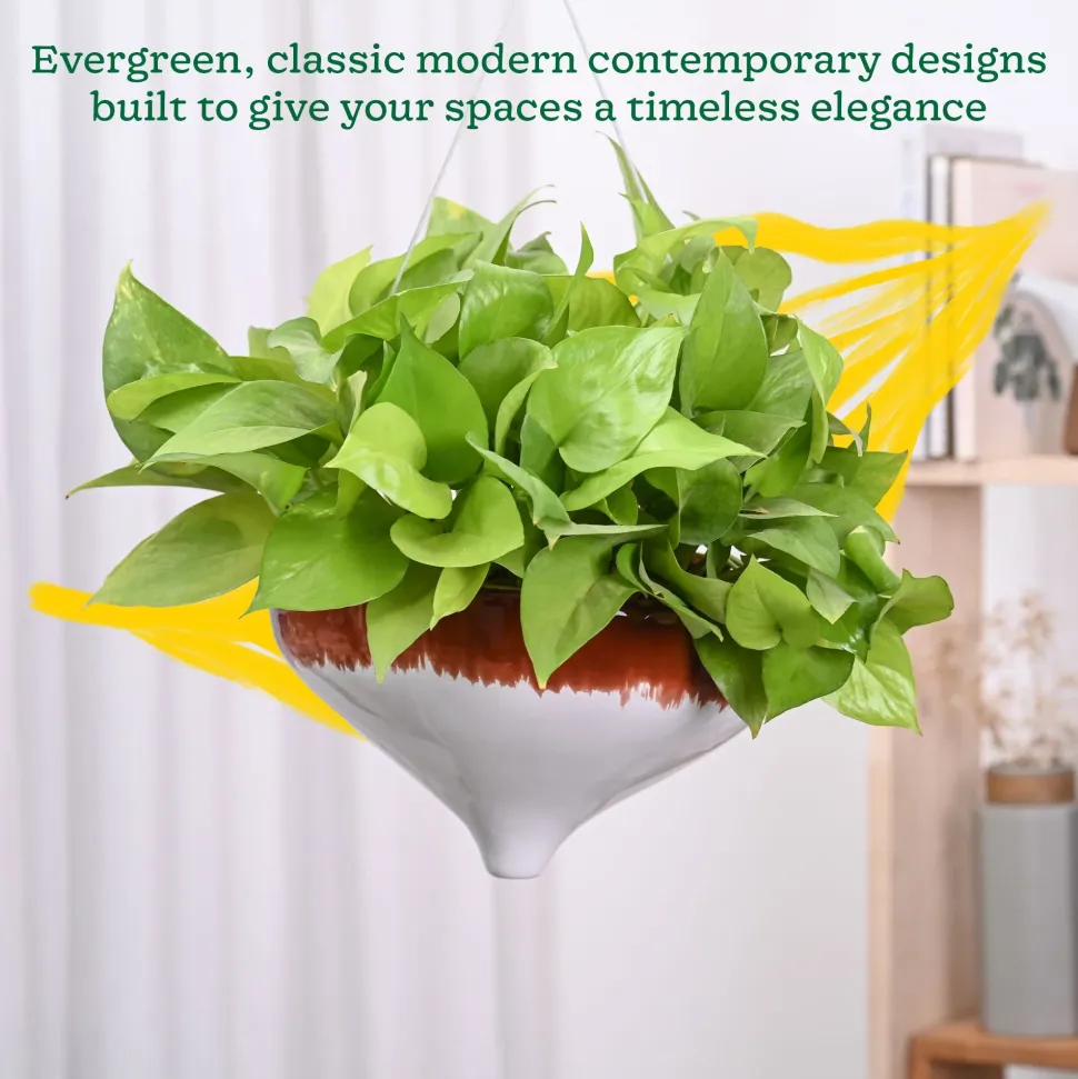 Ceramic Hanging Pot Cosmic Stone