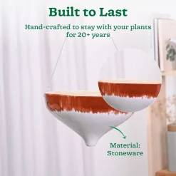 Ceramic Hanging Pot Cosmic Stone