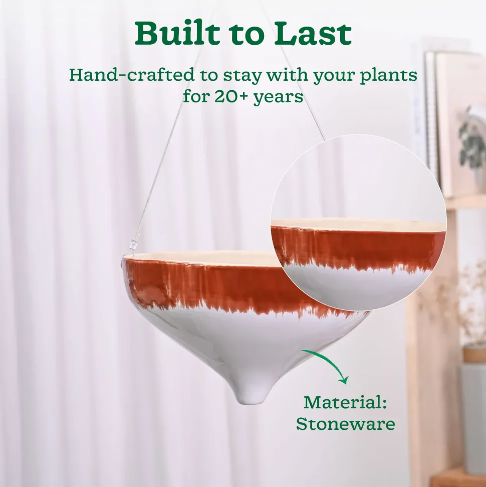 Ceramic Hanging Pot Cosmic Stone