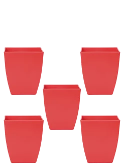 Chatura Plastic Pots - Set of 5