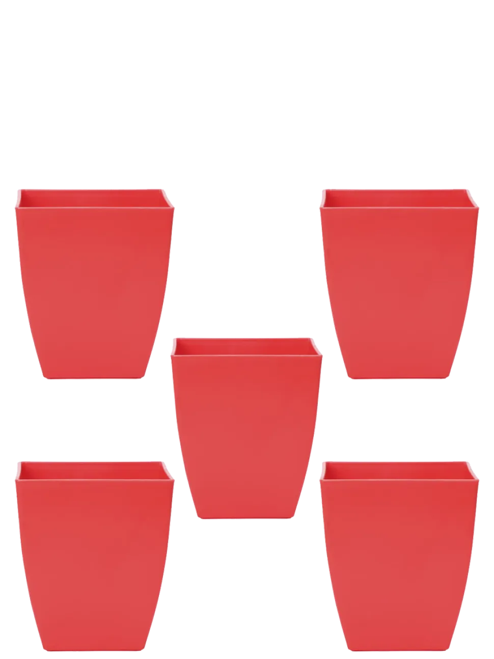Chatura Plastic Pots - Set of 5
