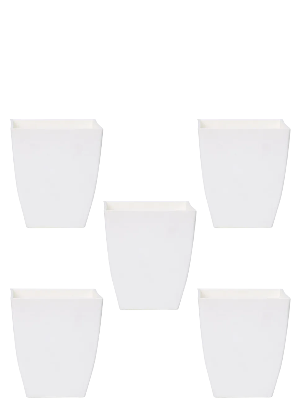 Chatura Plastic Pots - Set of 5