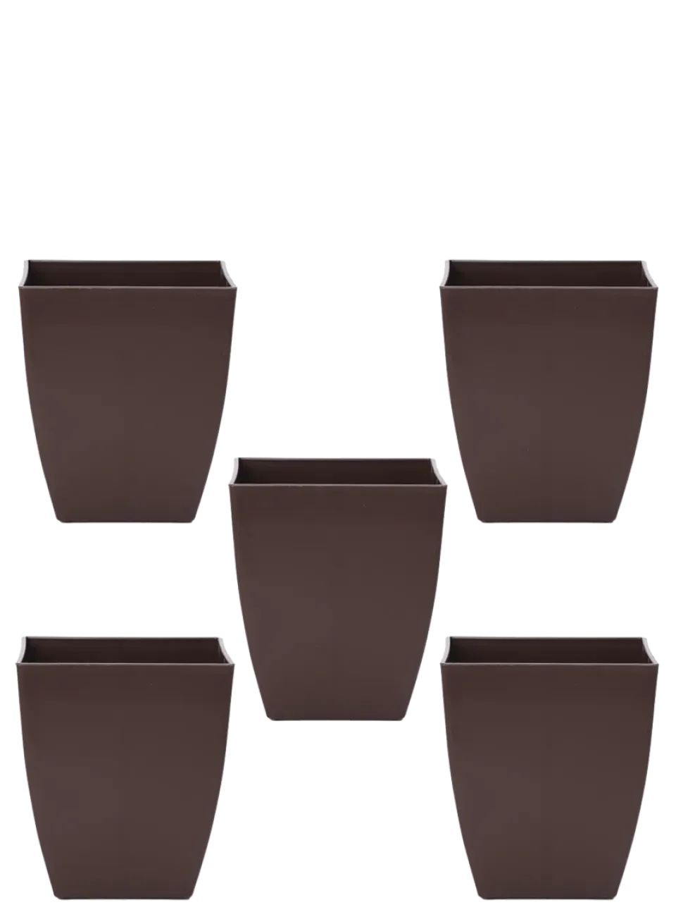 Chatura Plastic Pots - Set of 5