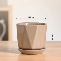 Diamond Ceramic Pot