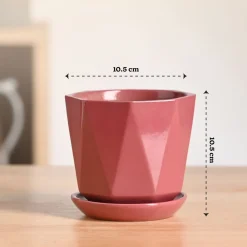 Diamond Ceramic Pot