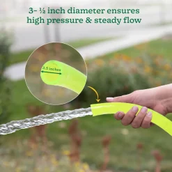 Flexi PVC Pipe 15 Meter with Leak Proof Adapter