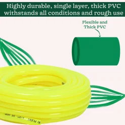 Flexi PVC Pipe 15 Meter with Leak Proof Adapter