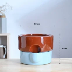 Flower Sunflower Ceramic Planter