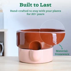 Flower Sunflower Ceramic Planter