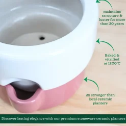 Flower Sunflower Ceramic Planter